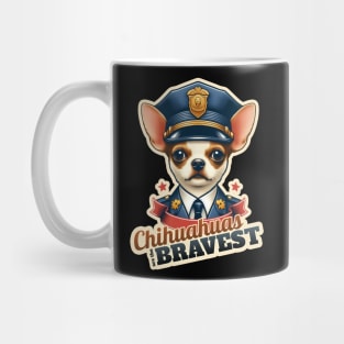 Chihuahua Policeman Mug